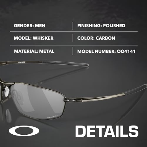 OAKLEY WHISKER OO4141 Oval Shape Sunglasses With Official Eyewear Kit2