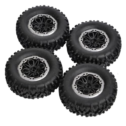 Pneus souples 64mm de précision pour MN99S et WPL C24 RC - 5