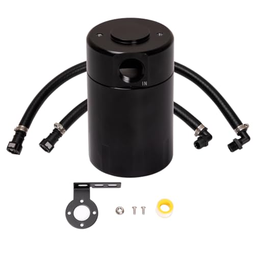 HY-SPEED Oil Catch Can, Air Oil Separator Compatible with 2019 2020 2021 2022 19 20 Silverado 1500/Sierra 1500 5.3L 6.2L 21-22 Suburban/Tahoe/Yukon XL 3OZ -  819-203