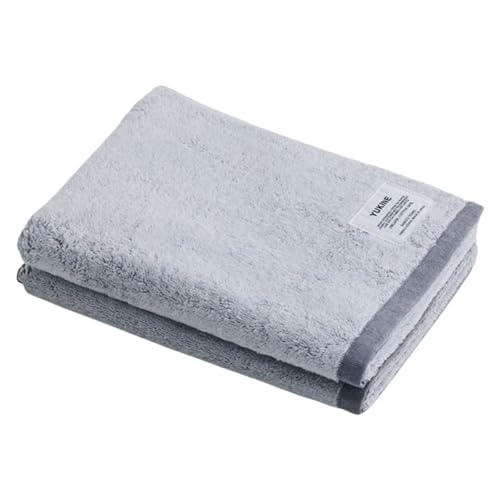 神藤タオル ユキネ ミニバスタオル hai(灰)・2枚セット オーガニックコットン 綿100% SHINTO TOWEL 泉州タオル
