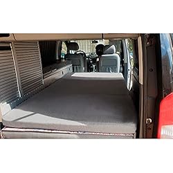 K´Foam Store Colchón Plegable con Viscoelástica para Mercedes Marco Polo W639 (2003-2014) Camper (200 x 108 x 6 (con Visco))