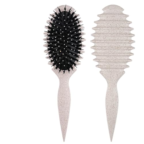 Hanwin Spazzola districante per capelli ricci (Gen2 beige)