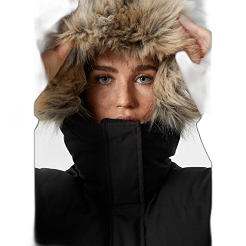 Helly Hansen Mujeres W Blossom Puffy Parka, Negro, L - imagen 3