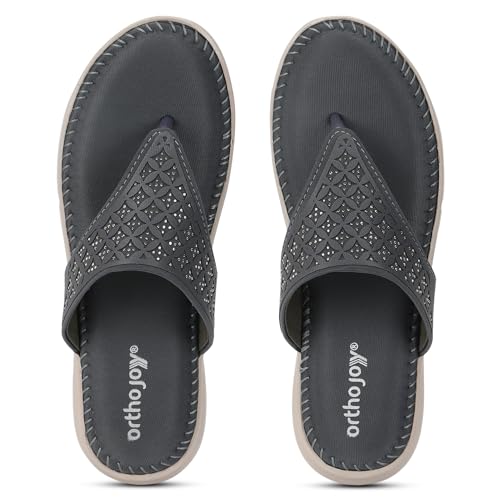 Image of ORTHO JOY doctor Fancy Slipper for women || Orthopedic Women's Fancy Sandal For Women