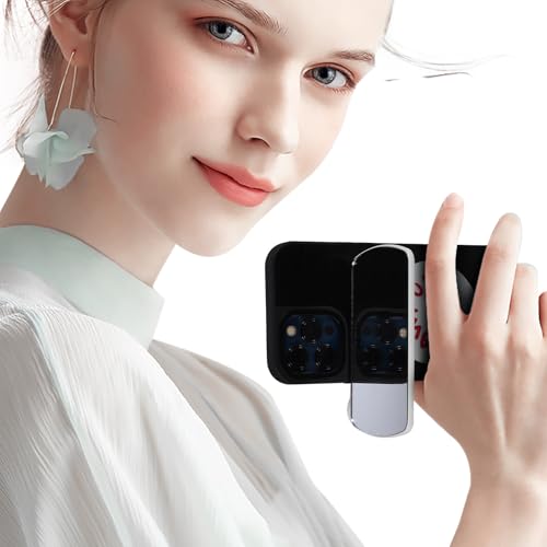 NUOBESTY Mirror for Phone Camera Clip Kit Adjustable Phone Camera Reflection Mirror for Back Universal Photography Accessory for Live Streaming Video Recording Travel - image 4