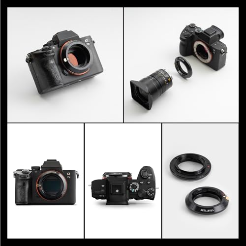 Anillo Adaptador TTARTISAN M a Montura Sony E, Compatible con Cámaras A7, A7II, A7III, A7IV, A7R, A7RII, A7RIII, A7RIV, A7RV, A7S, A7SII, A7SIII, A7C, A9, A9II, A1, A9III, A1II, ZV-E1, A7C2, A7CR miniatura 4