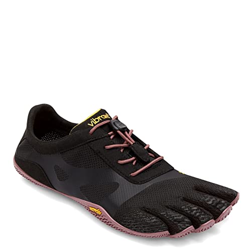Vibram Women's FiveFingers KSO EVO, Black/Rose, 38 EU / 7.5-8 US