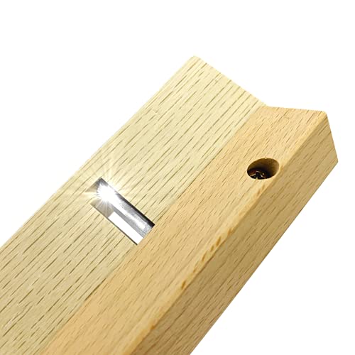 Kakuri Chamfer Plane For Wood 30, 45, 60 Degree Adjustable, Japanese Hand Plane Kanna Woodworking Edge Corner Plane, Edge Trimming Chamfer Tool, Razor Japanese Steel Blade & Oak, Made In Japan #TOP3