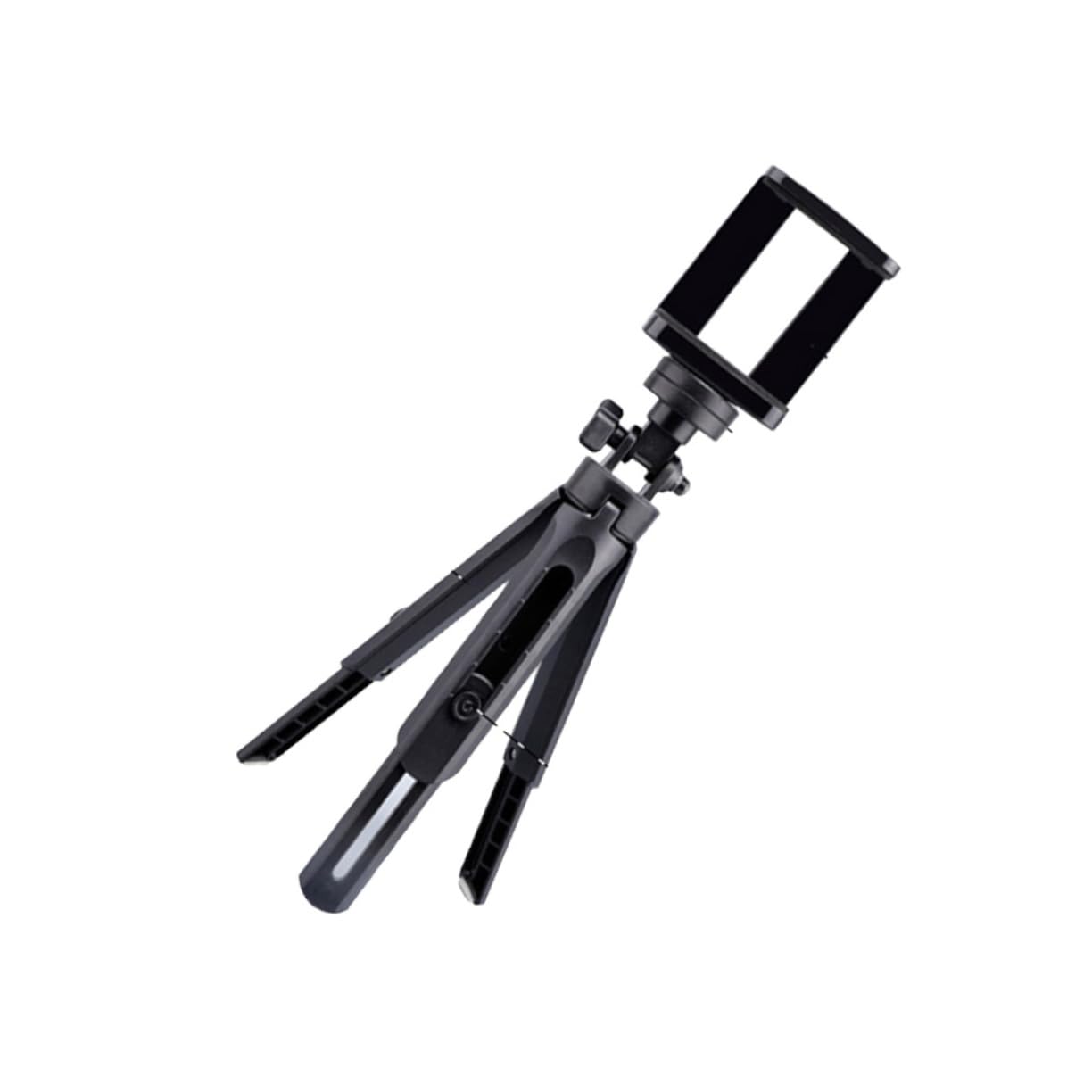 OSALADI 9pièces Support Téléphone Portable Flexible Trépied Réglable pour Mobile Et Appareil Photo Support Triangle Pratique pour Prendre des Photos Noir
