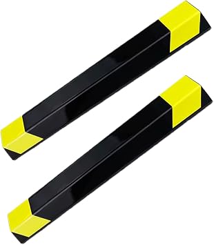 18" Heavy Duty Parking Aid for Garage, Car Parking Stopper for Garage 2 Pack, Parking Aids Protects Car, Parking Stopper Easy to Install 2 Pack 18" L x 1.25H