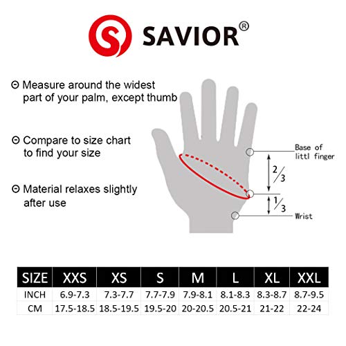 SAVIOR HEAT Heated Ski Mittens, Kids to Adult Unisex, Rechargeable Battery Operated Electric Heating Gloves(Black S66G, X-Small)