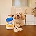 CHEWFFON Hundespielzeug, Interaktives Mayonnaise Jar Puzzle, Schnüffelspielzeug zur geistigen Stimulation, Verstecken Knistern Spielzeug für alle Hundegrößen
