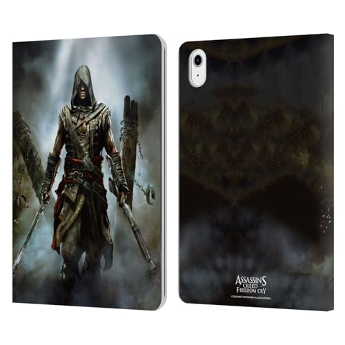 Etui iPad Air 2022 Assassin's Creed Edward protection portefeuille cuir