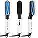 Beard Straightener for Men, Nivlan Beard Straightening Brush Hair Straightening Comb Hair Styler Electric Hot Comb Anti-Scald Heated Beard Comb Dual Voltage 100V-240V For Home & Travel