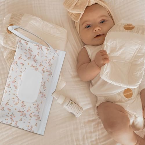 image for eoscasely Wipe Dispenser and Wipes Container, 2 Pack Reusable Wipes Ho