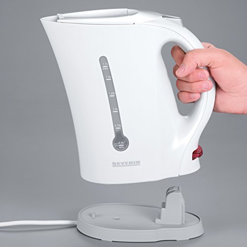 SEVERIN WK 3482 Wasserkocher (ca. 2.200 W, 1,7 L) weiß – Bild 3