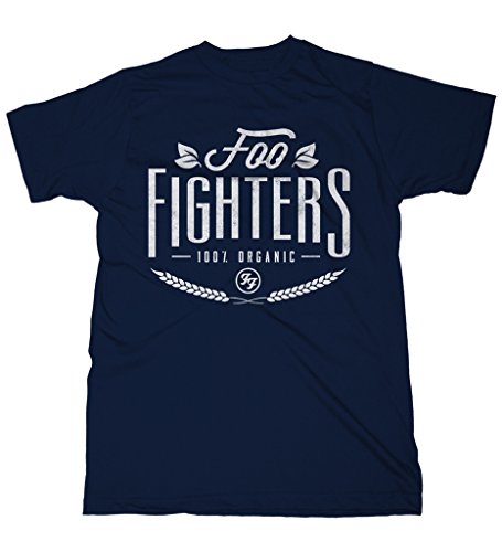 Image of Foo Fighters 100% Organic Dave Grohl Rock Official Tee T-Shirt Mens Unisex (Medium)