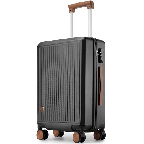 Hulsin 20-Inch Spinner Carry-On Luggage with TSA Lock