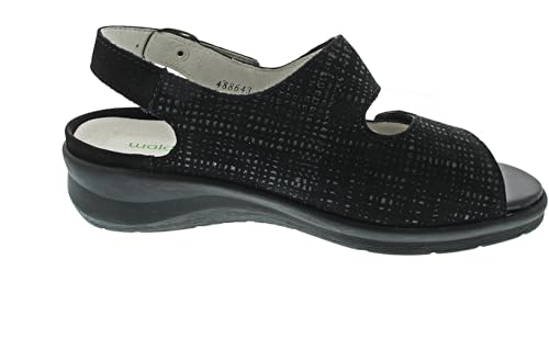 Waldläufer Merle Sandal Black3