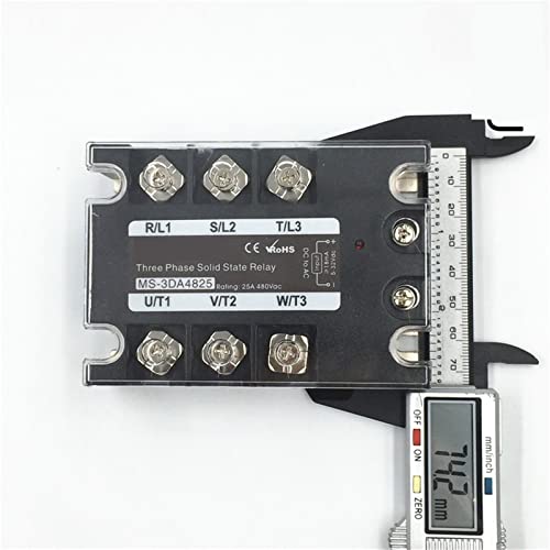 Relais statique SSR-25DA pour sécuriser la commande moteur AC 25A triphasé - 4