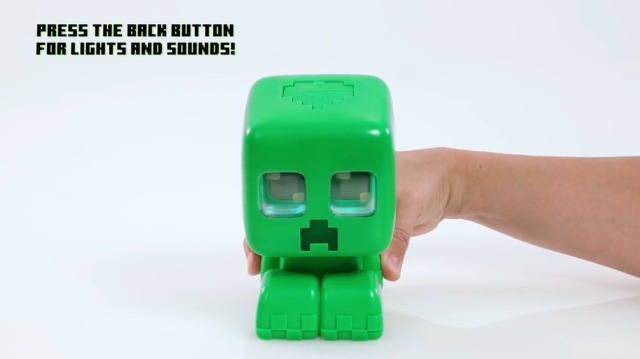 Mattel Minecraft My Pet Creeper Interactive Toy with Lights