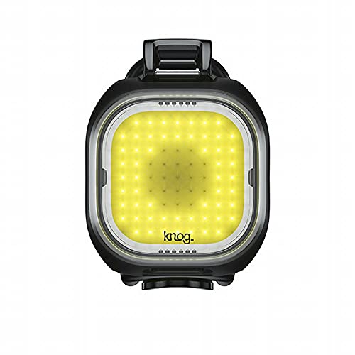【日本正規品】 KNOG(ノグ) 自転車 ライト BLINDER MINI SQUARE フロントライト(50ルーメン) 18g 防水 USB充電式