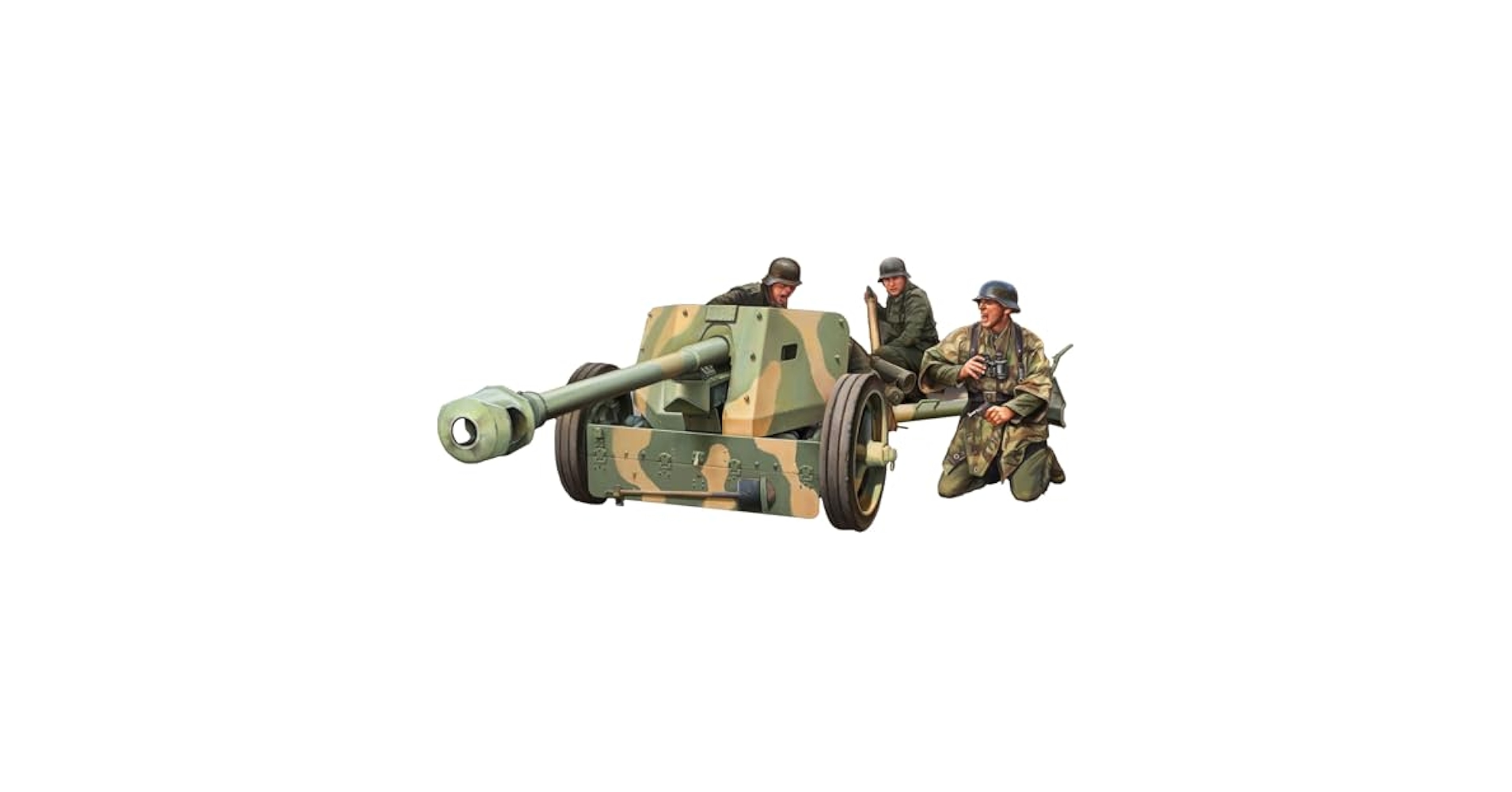 Amazon | アイラブキット 1/16 ドイツ軍 7.5cm PaK40 対戦車砲 w