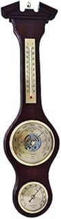 Youshiko Traditional Large 3 in 1 Weather Station Combined Barometer Temperature Humidity and Forecaster Dial