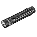 Maglite Mag-Tac LED 2-Cell CR123 Flashlight - Plain-Bezel, Matte Black