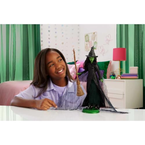 Mattel Universal Pictures’ Wicked: for Good Elphaba Thropp Doll | Deluxe Fashion Doll, Removable Outfit, 4 Accessories, Inspired by the Movie - image 2