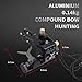 SPG Archery Drop Away Arrow Rest for Compound Bows Cable Driven Bow Rest Windage and Elevation Adjustable for Right Hand Hunting Shooting (SP924 Rest)