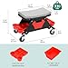 YITAHOME Mechanic Stool 330 LBS with Wheels, Heavy Duty Rolling Mechanics Seat, Rolling Tool Seat for Automotive Auto Repair
