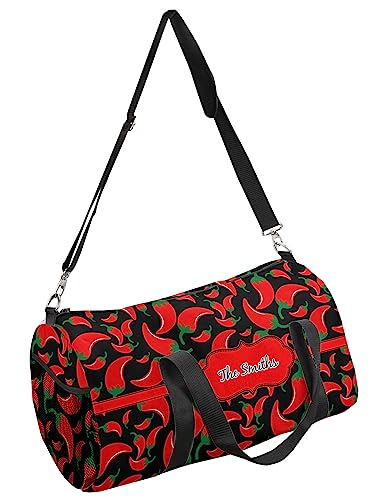 YouCustomizeIt Personalized Chili Peppers Duffel Bag - Small