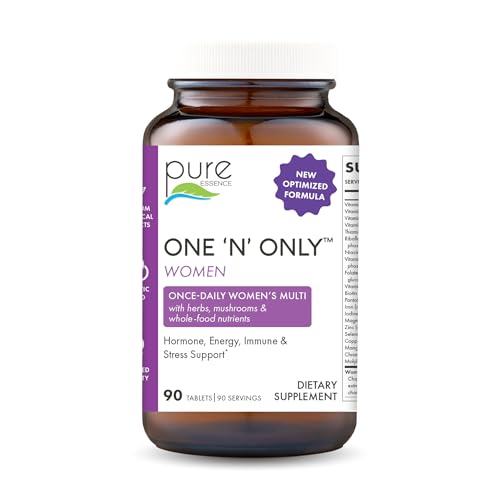 PURE ESSENCE LABS One N Only Multivitamin for Women, Natural