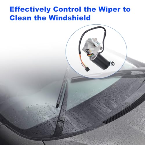 Image of Front Windshield Wiper Motor 5-Pin Compatible with Jeep Wrangler YJ