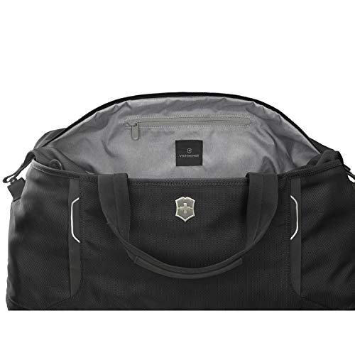 Victorinox Werks Traveler 6.0 XL Weekender Bag with Zipper Expansion, Black, 14.2-inch