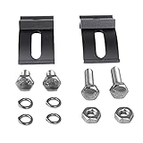 SKYWORLD LEDライトバーマウントブラケット2ピースベーススライドマウントブラケットユニバーサルほとんどのスライドブラケット調整可能ホルダーブラケットキット用ライトバーワークライトポッドライト