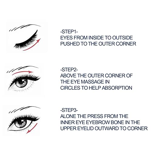 2 Pcs Homens | creme para os olhos remover bolsas para os olhos, olheiras, rugas dos olhos para home