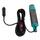 SENECESLI Elektrische 12-V-Transferpumpe, Tragbare Öl-Wasser-Absaugpumpe mit 5 M Kabel, für -Kerosin-Wasser-Flüssigkeitstransfer in Wohnmobil-Anhängern