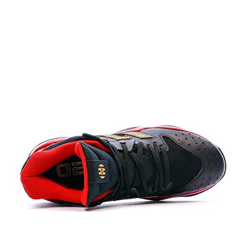 Tênis Adidas Harden Stepback - Preto e Vermelho, Cor: Preto/vermelho, Tamanho: 39