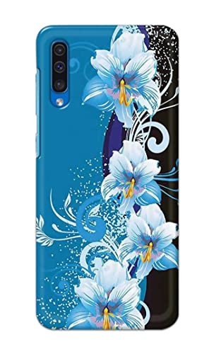 Image of PRINTFIDAA Beautiful Floral Design Printed Designer Hard Case for Samsung Galaxy A30s Back Cover -(e) RPM1006