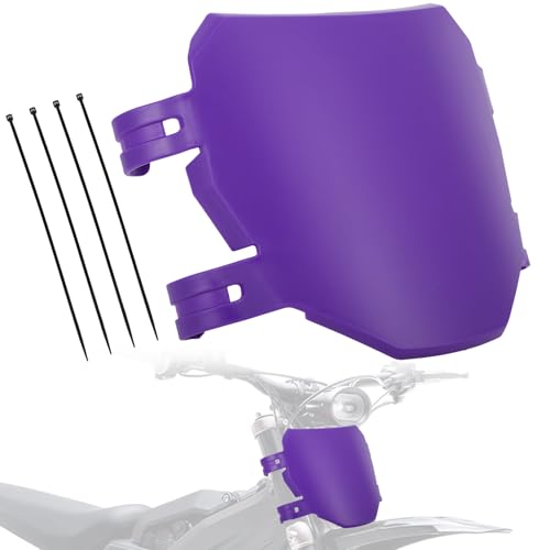 Image of Electric Dirt Bike Number Plate Front License for Surron Sur Ron LBX Tuttio Talaria Sting MX3 /R MX4 Talaria XXX E-Ride Pro SR S SS 2.0 3.0 Tutti Soleil 01 Rawrr Mantis Ebox ETM RTR Purple