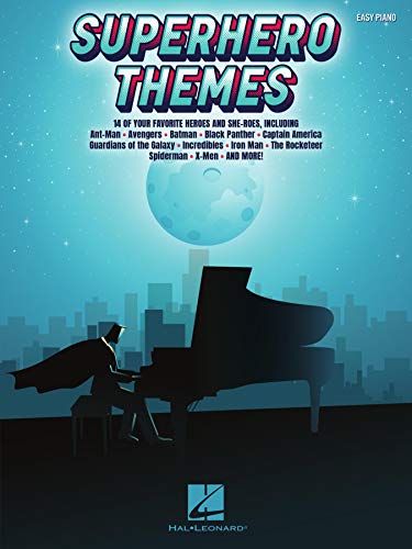 Superhero Themes for Easy Piano: 14 of Your Favorite Heroes and She-Roes (English Edition)
