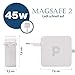 immagine 2Caricatore Macbook Pro Magsafe 1 85w | Caricabatterie Apple Computer Book | Carica Batteria Macbook | Alimentatore Caricabatteria per Mac 13 15 | Cavo Charger A1286 A1150 A1151 A1175