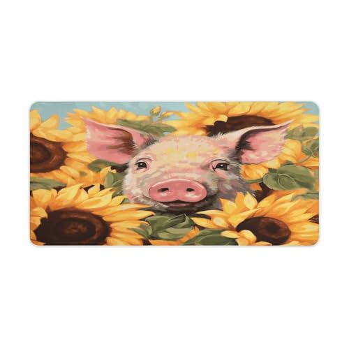 Desk Pad grande con base de goma y tamaño 30x60 cm