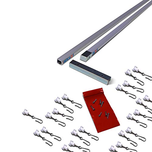 Aluminum Ceiling Track (10 ft)