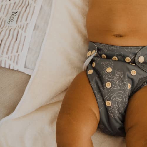 Portable-Baby-Diaper-Changing-Pad-Mat-Waterproof-Machine-Washable-Diaper-Bag-or-Change-Table-Pad-One-Hand-Closure-Great-Shower-Gifts-Newborn-Essentials-Unisex-Design-by-Noras-Nursery