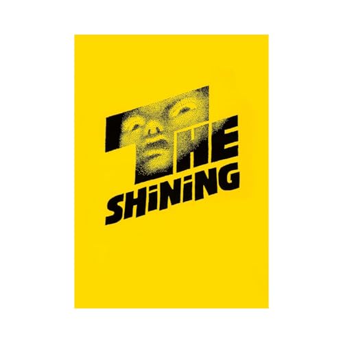Image of BLINKART The Shining (1980) Movie Poster 12x18 Inch | Unframed Wall Art Print on Premium 300 GSM Paper | Vintage Aesthetic Mid Century Film Decor for Bedroom, Living Room, Office