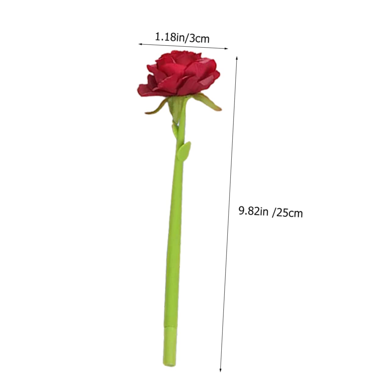 Operitacx 20pièces Stylos à Rose Stylos Décoratifs Forme De Fleurs Pour Écoles Et Bureaux Pour Et Décoration De Bureau