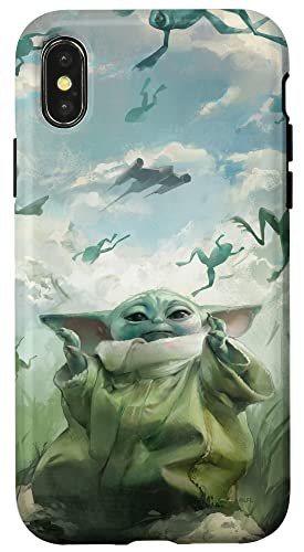 Coque iPhone X/XS Star Wars Grogu idéale pour les fans de la saga